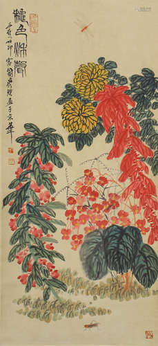 Chinese Painting Of Flowers