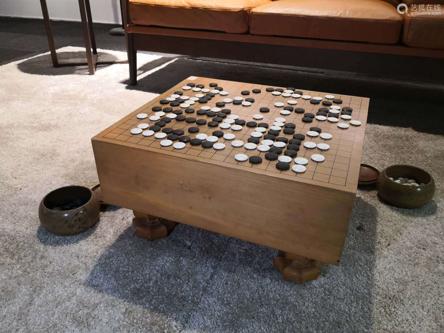 日本的手工围棋棋盘棋子 Deal Price Picture 日本的手工围棋棋盘棋子 Deal Price Picture