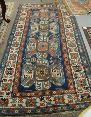 Kazak Oriental Rug 4'6