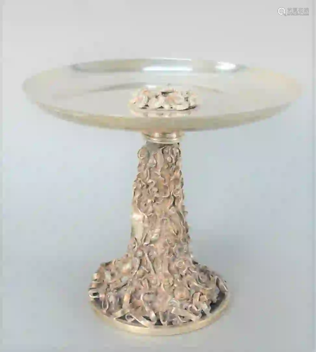 Jocelyn Burton Sterling Silver Compote having round