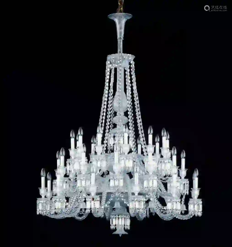 Baccarat Crystal Zenith Thirty-Six Light Chandelier