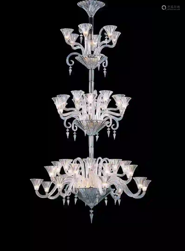 Baccarat Crystal Mille Nuits Forty-two Light Chandelier