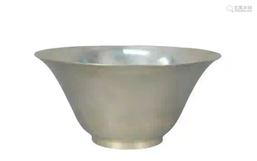 Tiffany & Company Sterling Silver Bowl with flared rim