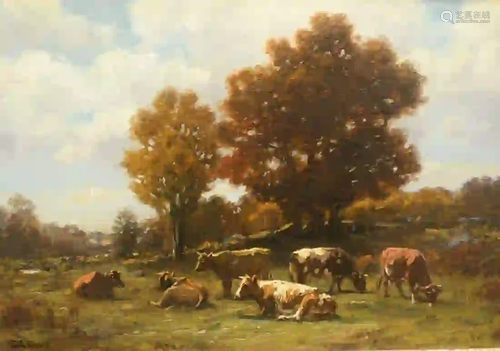 George Arthur Hays (1854 - 1945) Farm Landscape with