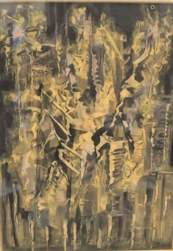 Jerzy Tchorzewski (1928 - 1999) Abstract Composition