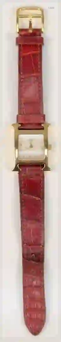 Hermes 18 Karat Gold Ladies Wristwatch with Hermes 18