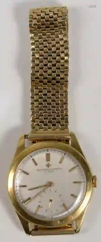 18 Karat Gold Vacheron Constative Men's Wristwatch