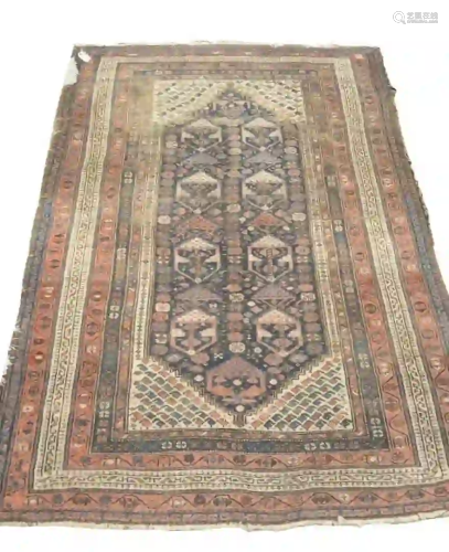 Oriental Throw Rug 5' 2