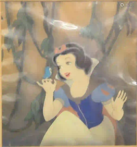Disney Snow White and the Seven Dwarfs Production Cel