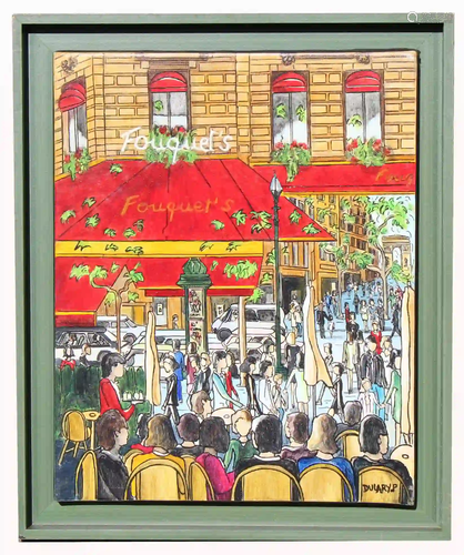 Patrick Dulary, French Street Scene Painting