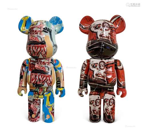 BE@RBRICK 巴斯奎特五代、巴斯奎特六代 彩绘PVC