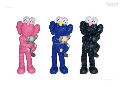 KAWS（b.1974） 2020年作 TAKE 彩绘搪胶