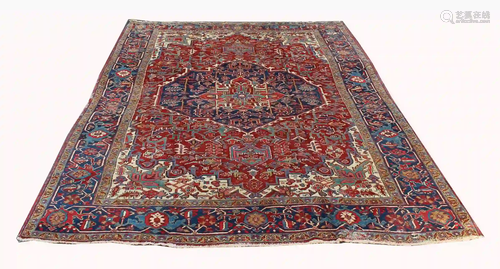 Antique Heriz Rug