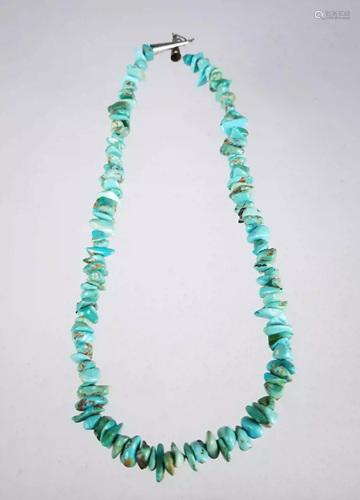 Turquoise Bead Necklace