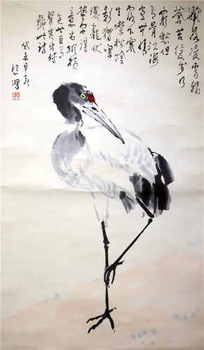 中国字画 仙鹤图