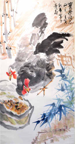 中国字画 雄鸡