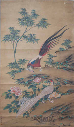 中国书画 纸本花鸟