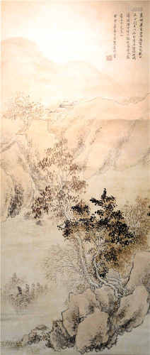 中国字画 纸本山水
