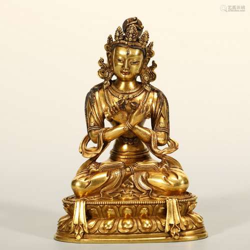 Gilt Bronze Figure of Vajradhara