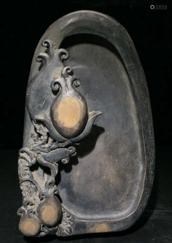 INK SLAB CARVED WITH POETRY
