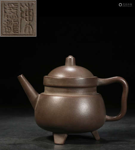 ZISHA TEA POT WITH MARK