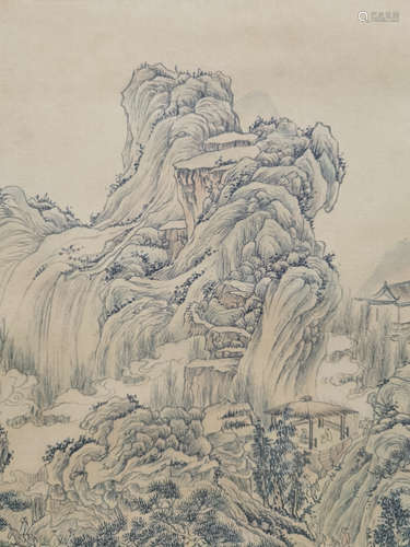 Xie Shichen Mark Landscape Painting