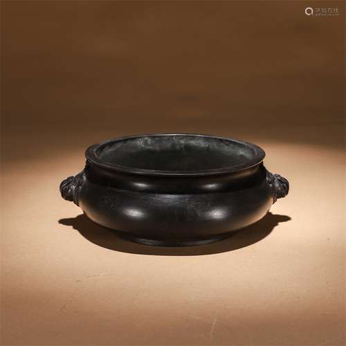 Bronze Lion Censer