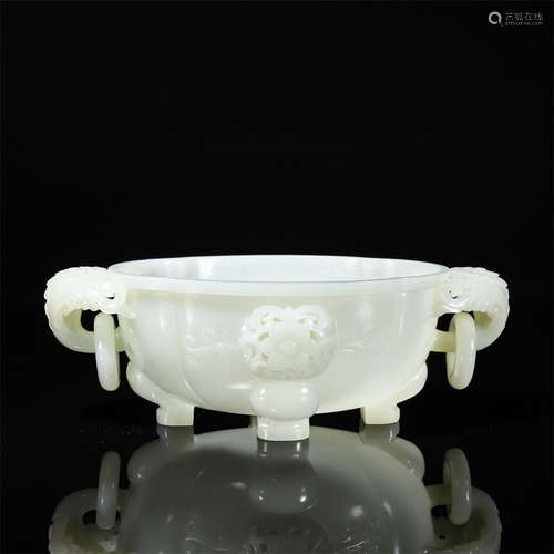 Hetian Jade Brush Washer