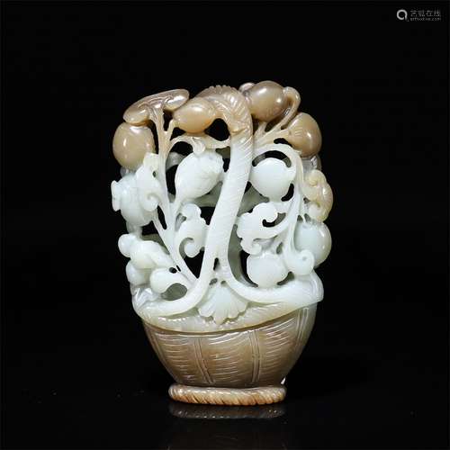 Hetian Jade Basket