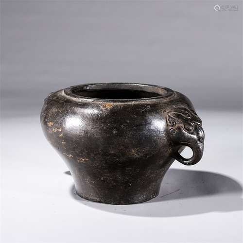 Bronze Goat-Head Censer