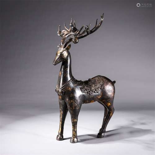 Gilt Bronze Dear Ornament