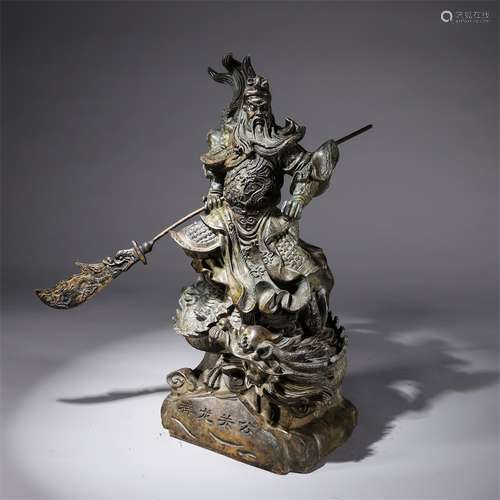 Bronze Guangong Statue