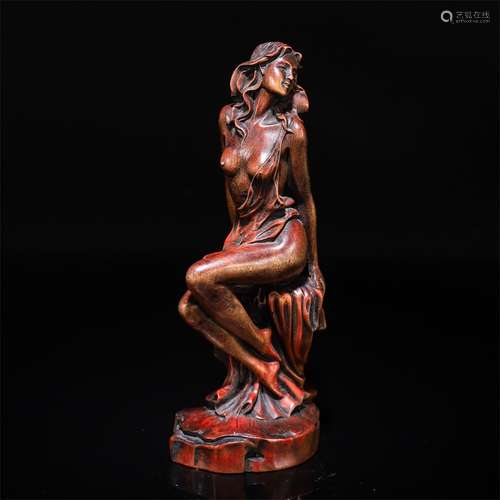 Boxwood Figure Ornament