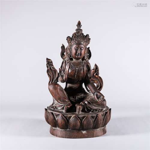 Agarwood Guanyin Statue