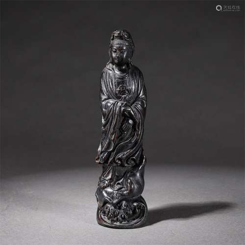 Bamboo Guanyin Ornament