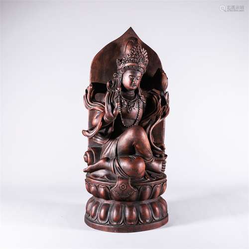 Agarwood Guanyin Statue