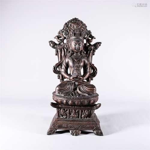 Agarwood Guanyin Statue