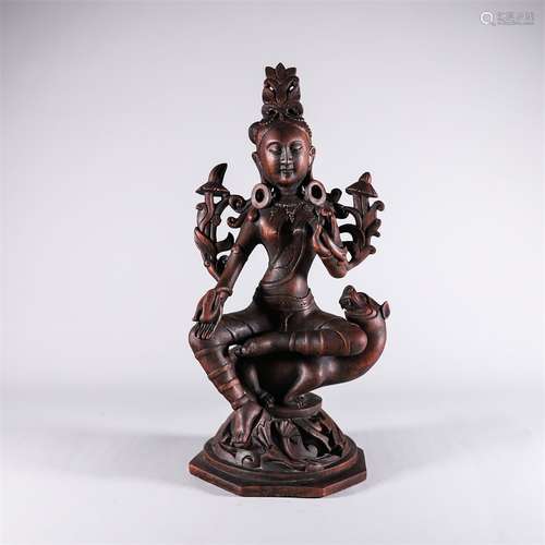 Agarwood Guanyin Statue