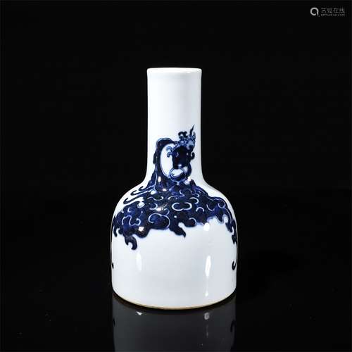 Blue And White Zun Vessel