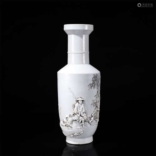 Porcelain Story Vase