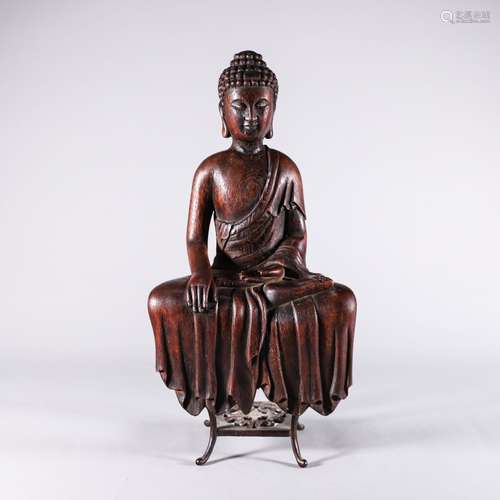 Agarwood Gautama Buddha Statue