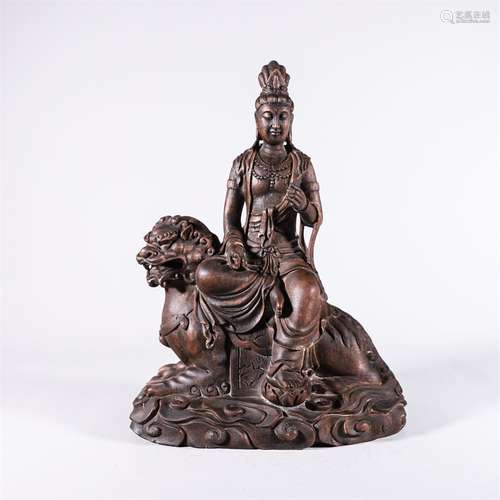 Agarwood Guanyin Statue