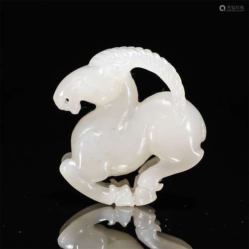 Hetian Jade Sheep Ornament