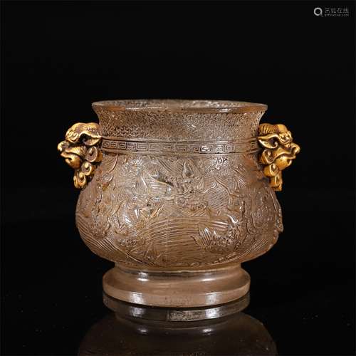 Glassware Dragon Pattern Censer