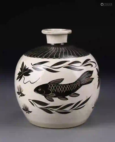 Chinese Cizhou Jar