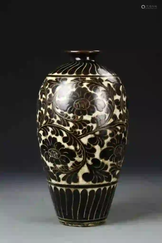 Chinese Cizhou Yao Meiping Vase