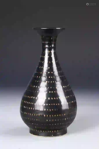 Chinese Jizhou Yao Yuhuchunping Vase