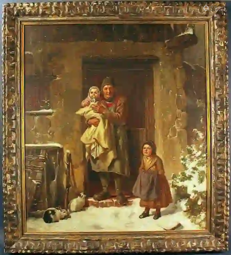 Georg Friedrich Bischoff Oil on Canvas