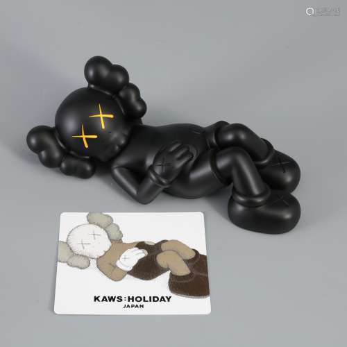 Kaws 2019日本限定公仔（黑）