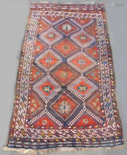 Neiriz Persian carpet. Iran. Around 100 - 140 years